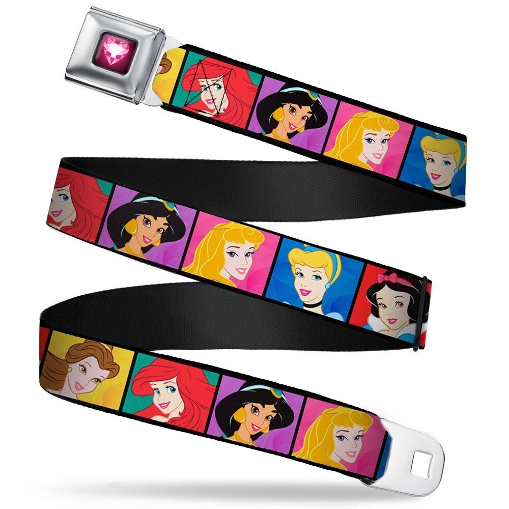 2961 unisex adult Buckle-down Seatbelt Disney's Princess Wdy127 Belt